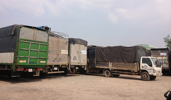 Vận chuyển hàng đi Thái Lanbang82 đường bộ
